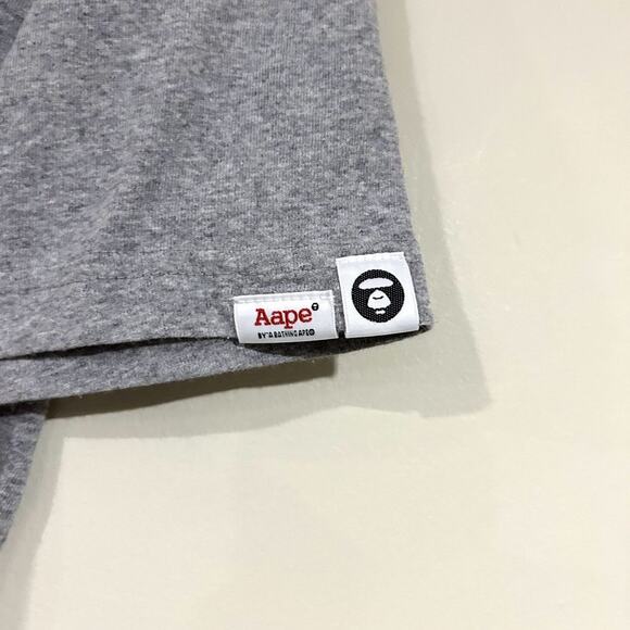 Aape By A Bathing Ape Camo Logo Shirt - Picture 4 of 8